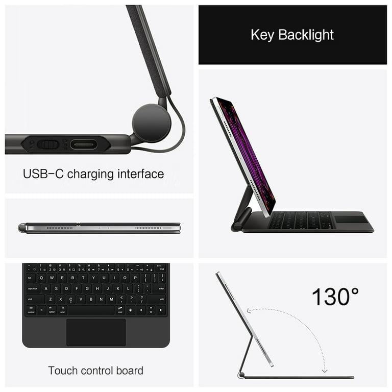 Apple Magic Keyboard for iPad Pro 12.9 inch (3rd-6th Gen Apple Magic Keyboard for iPad Pro 12.9 inch (3rd-6th Gen