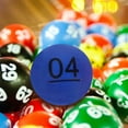 thumbnail image 3 of MOVTOTOP MultiColored Numbered Raffle Balls for Lottery Games Made of Durable PP Material 1.5 Inches, 3 of 8
