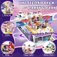 thumbnail image 2 of Juguete de construcción Sluban Friends Pink Yacht Girls de 8 a 12 años con 8 minifiguras, 2 of 6