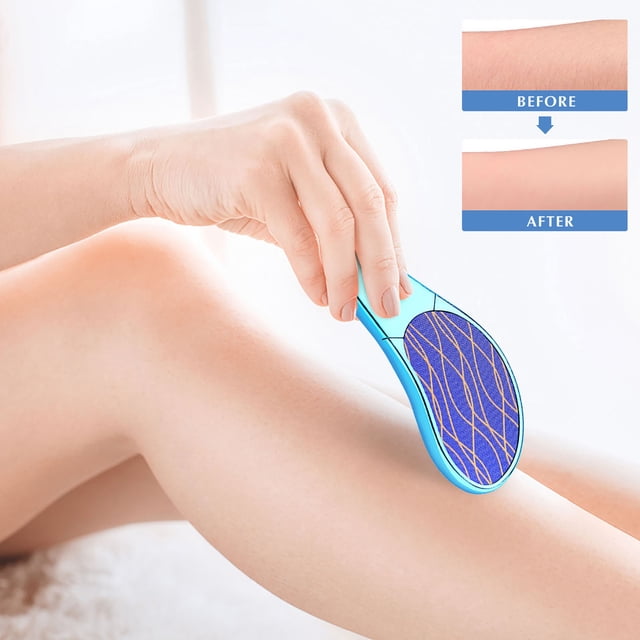 SMihono Kitchen Organizers and Storage Crystal Hair Eraser For Women And Men, Exfoliation Hair Removal Tool For Arms Legs Back - Fast & Easy, Reusable & Washable, Portable Epilator Kitchen Gadgets Must Have 2023