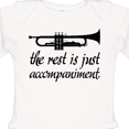 thumbnail image 4 of Inktastic Trumpet Music Joke Boys or Girls Long Sleeve Baby Bodysuit, 4 of 5