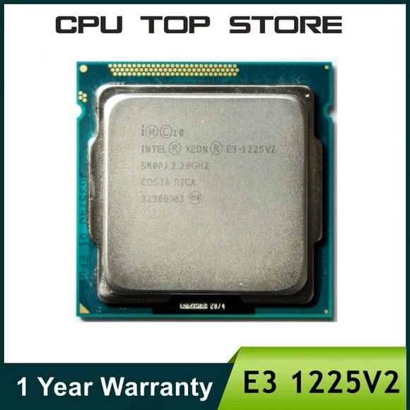 Xeon E3 1225 V2 Quad Core CPU Processor 3.2GHz LGA 1155