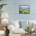 thumbnail image 3 of Stupell Industries Cottage Impressionist Smudged Coast Black Framed Giclee Art, 14 x 11, by Petals Prints Design, 3 of 7