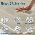 thumbnail image 6 of Guardmax Jersey Knitted Queen Zippered Mattress Encasement - Waterproof & Bed Bug Proof Mattress Protector - Comfortable, Soft, and Noiseless Zippered Bedding - Dust Mite Proof (60 x 80 x 12), 6 of 7