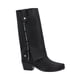 thumbnail image 2 of Bota Vaquera Cowboy Tacón Bajo Con Capucha Dakota Para Mujer Cabra Piel Negro, 2 of 5