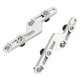 thumbnail image 1 of Soporte para parabrisas de motocicleta, reemplazo del kit de soporte de montaje para parabrisas de motocicleta para VSTROM DL650 2017‑2020(plata), 1 of 5