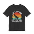 thumbnail image 3 of Let's Eat Kids Let's Eat, Kids Dinosaur Funny Grammar T-rex Unisex T-shirt, 3 of 7