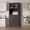 Black, variant on Rugerasy 72 Inch Tall Kitchen Storage Cabinet,Pantry Coffee Bar with Adjustable Shelves 4 Glass Doors 1Drawer Multi-Functional Bar Hutch Durable Design Perfect for Organized Kitchen Storage,Black
