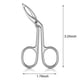 thumbnail image 2 of 3 paquetes de pinzas para cejas, pinzas para cejas con forma de tijera, pinzas de punta recta, pinzas de punta plana, depiladora de vello, 2 of 7