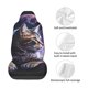 thumbnail image 4 of Balery Purple Moon Cat Funda de Asiento para Auto con Diseño - Cubierta Frontal Suave y Transpirable con Protector Antideslizante- 1 Unidad, 4 of 5