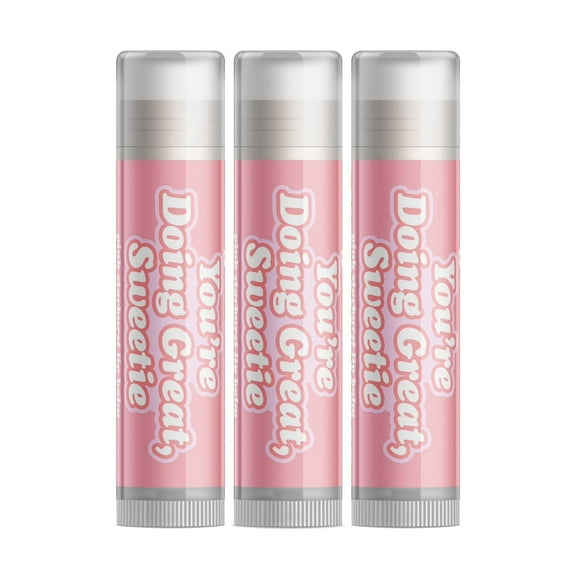 Delight Naturals - Delightfully Rude - "You’re Doing Great Sweetie" Lip Balm - 3 Pack