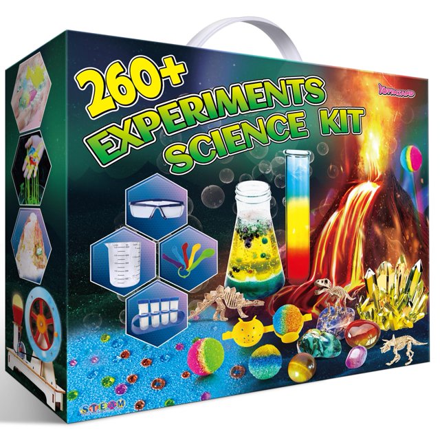 Kit científico YOPINSAND 260 de experimentos para niños con Magic Chem