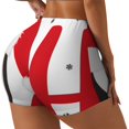 thumbnail image 1 of Balery HOHOHO Christmas Pantalones cortos de entrenamiento estampados para mujer, sin costuras, ajustados, para gimnasio, yoga, correr, deportes, ejercicio activo, fitness.-XX-Large, 1 of 8