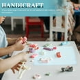 thumbnail image 3 of Shisuyan 8pcs Clay Pottery Sculpture Plates Non-stick Plasticine Pressure Plate Clay Tools, 3 of 9