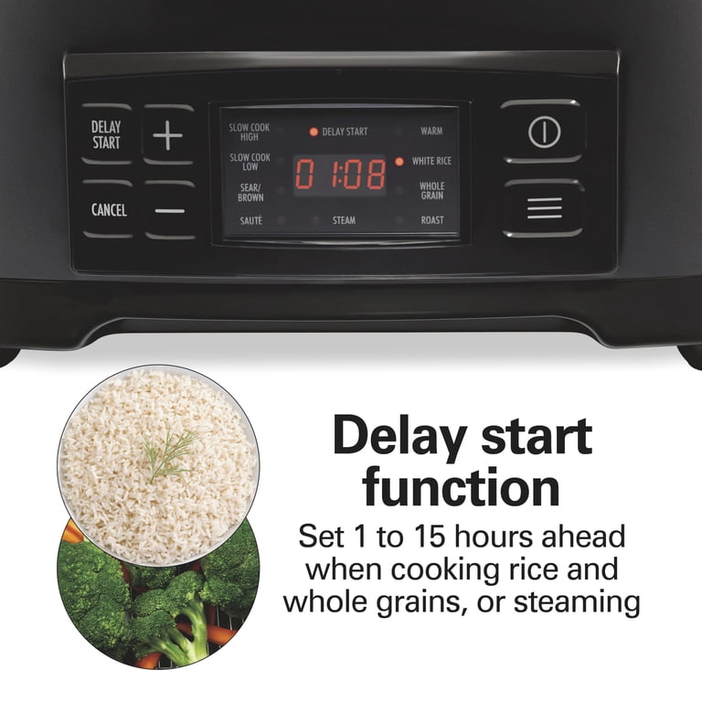 Hamilton Beach 9-in-1 Multi Cooker, 6-Qt Searing Slow Cooker photo 6