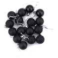 thumbnail image 2 of 24pcs 1.18" Small Christmas Ball Ornaments Shatterproof Christmas Decorations Tree Balls for Holiday Wedding Party Decoration, Tree Ornaments Hooks Included (Orange, 3cm/1.18"), 2 of 6