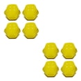 thumbnail image 3 of Paquete de 4 tapas protectoras Greeniant para patines Amarillo 2piezas, 3 of 6