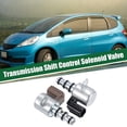 thumbnail image 2 of Unique Bargains Transmission Shift Control Solenoid for Honda Accord 1998-2007 Plastic Metal 28400-P6H-013 Black 2 Pcs, 2 of 7