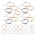 thumbnail image 4 of KAKOWELY key rings for crafts 170PCS Flat Key Rings Split Key Rings Metal Round Circular Keychain Ring Clips Key Chain Ring Connector 2cm 2.5cm0.98"X0.98"X0.08", 4 of 5