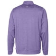 thumbnail image 3 of Men's Cutter & Buck Purple ECU Pirates Heathered Vault Stealth Quarter-Zip Pullover Top, 3 of 3