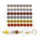 thumbnail image 1 of 49 de silicona, fabricación de joyas de 15 mm, llavero de softbol, voleibol, fútbol, béisbol para accesorios de joyería, pulsera de macramé, perfecl Espaciador de cuentas sueltas, 1 of 8