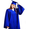 thumbnail image 2 of GradWYSE Graduation Cap Gown 2023&2024 for College High School Graduates Large Unisex, 2 of 7