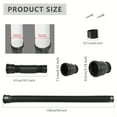 thumbnail image 2 of XHSGX Flexible Plastic Drain Extension Pipe with Rotating Connector - Heavy-Duty Corrosion-Resistant PE Inner & PVCLikeOuterExpandable/Retractable Hose for Yard, Garden, Home Drainage - Residential, 2 of 6
