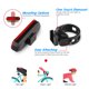 thumbnail image 2 of Paquete de 2 luces traseras para bicicleta de montaña, luces traseras recargables USB ultrabrillantes, Led alto rojo, 2 of 8