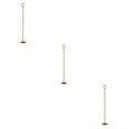 thumbnail image 4 of Baohd Contemporary Table Number Holder Photo Stand for Trendy Hotel Settings Gold 35cm 3Set, 4 of 6