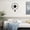 14 x 20 Inch, variant on Large Wall Clocks for Living Room Decor Modern Silent Wall Clock for Home House Kitchen Bedroom Decorative Big Wall Clock Non Ticking Battery Operated Quartz for Bathroom Outdoor Indoor