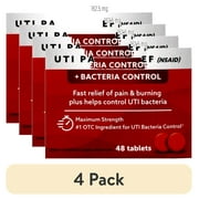 (4 pack) Cystex Urinary Pain Relief Tablets 48 Tablets Each
