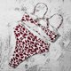 thumbnail image 5 of Traje de baño para mujer Traje de baño dividido para damas con estampado de ropa de playa Bikini Fridja  nalpqowj53115, 5 of 7