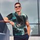 thumbnail image 4 of Fotbe Wave Ocean Animal Shark Camiseta Polo de Golf para Hombre con Estampado – Camisa Deportiva Transpirable con Cuello Abotonado-3X-Large, 4 of 6