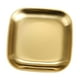 thumbnail image 4 of Plato de acero inoxidable platos de reutilizable plato cuadrado plato para uso comercial para reabastecimiento para el Oro, 4 of 9