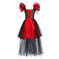 thumbnail image 2 of EnJoCho Toddler Girls Halloween Witch Tutu Tulle Dress with Bowknot Ruffle Princess Skirt Birthday Par𝗍y Dresses for Fashion Dress Up Celebration Dress Dress Photo Dress Holiday Outfit, 2 of 5
