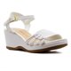 thumbnail image 3 of Sandalias para Mujer Zmexico E26502 blanco 25, 3 of 4