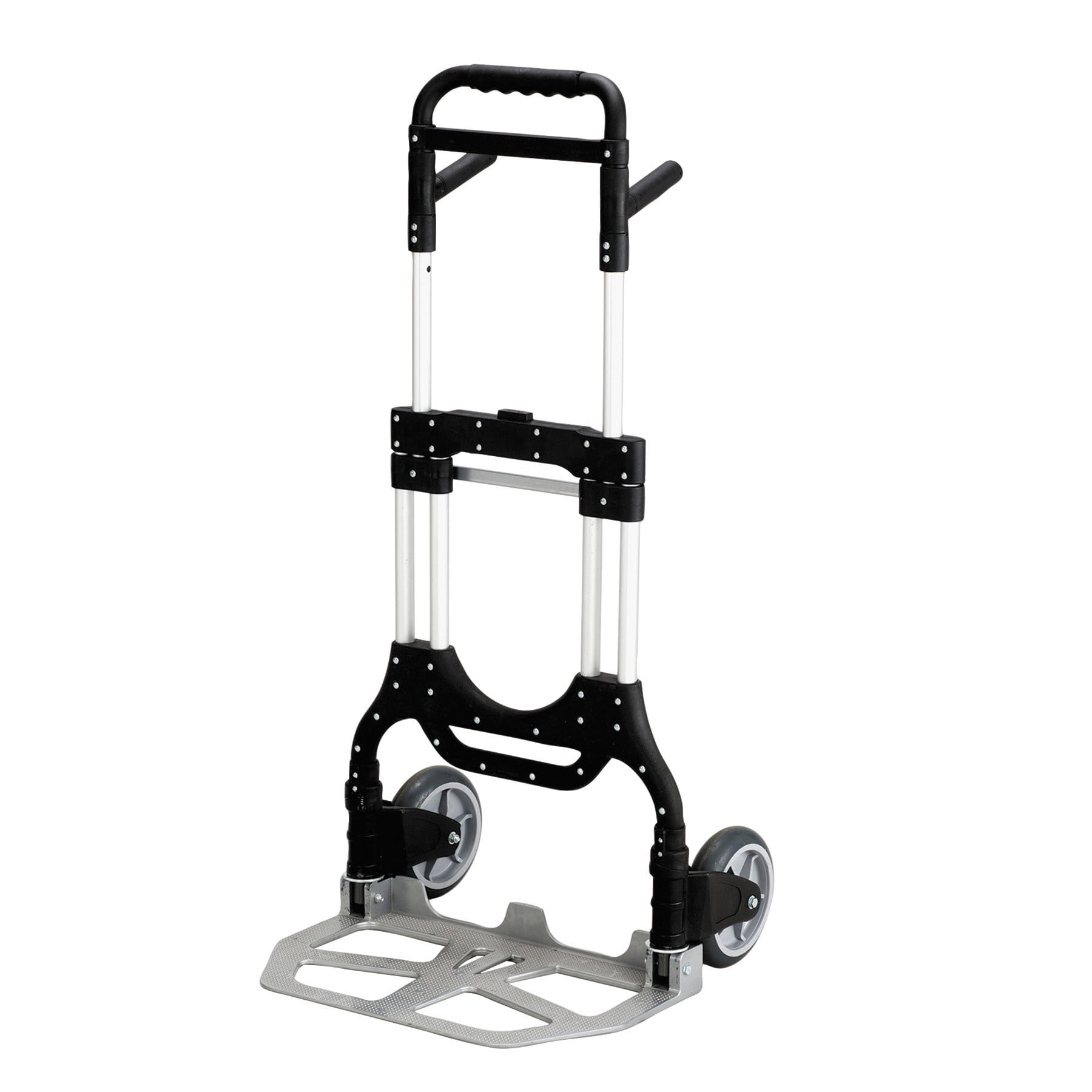 Safco Stow-Away Heavy-Duty Hand Truck, 500lb Capacity, 23w x 24d x 50h, Aluminum by Safco Products