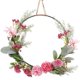 thumbnail image 1 of Green Garland Wreath Hangers Front Door Eucalyptus Wreath Wreath Decorations Wall Decoration, 1 of 3