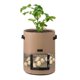 thumbnail image 5 of Bolsa de de patatas de jardín, maceta, contenedor de plantas, ventana, tela no tejida, duradera Marrón 30x35cm kusrkot titular de cultivo de patatas, 5 of 8