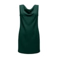 thumbnail image 4 of Afdoent Dresses For Women Draped Neck Sleeveless Dress Summer Minimalist Casual Tank Dress Beach Vacation Outfits Classic, 4 of 4