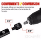 thumbnail image 4 of Juego Adaptadores Para Dados Y Llaves De Impacto 6 Pzs, 4 of 4