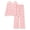 Light Pink Bear & Bow Print (Long Sleeve & Long Pant), variant on Girls Long Sleeve Pajama Set, All‑Over Pink Rose Floral Print Light Pink Lettuce Trim Soft Ribbed Knit Kids 2‑Piece Sleepwear Size 14