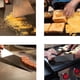thumbnail image 5 of LXGKREL Grill Turner Burger Turner Grill Espátula Parrilla Juego de cubiertos Pala Raspador Espátula para Plancha Teppanyaki Vhermosa Utensilios de Cocina, 5 of 8