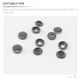 thumbnail image 3 of GOOHOCHY 120Ud Tapas Bisagra Para Tornillos En Gris Claro Duraderas Para Uso En Muebles, 3 of 8