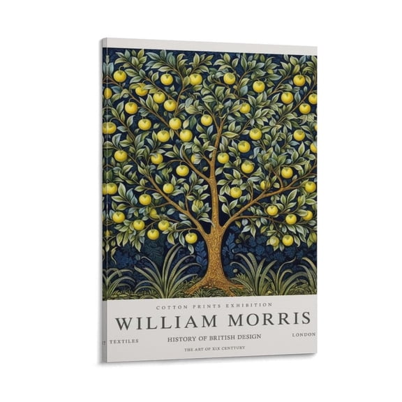 William Morris Print Painting (24) Painting On Canvas Wall Art Poster Scroll Picture Print Living Room Walls Decor Home Posters 20x30inch(50x75cm)