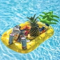 thumbnail image 2 of Soporte inflable para bebidas con forma de piña VICKEA para fiesta en la piscina, 2 of 6