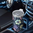 thumbnail image 6 of OBREWU Pioneer Flower Tumbler with Handle and Lid,Pioneer Flower 40oz Double Wall Vacuum Insulated Tumbler,Cups Gift for Women and Men, 6 of 7