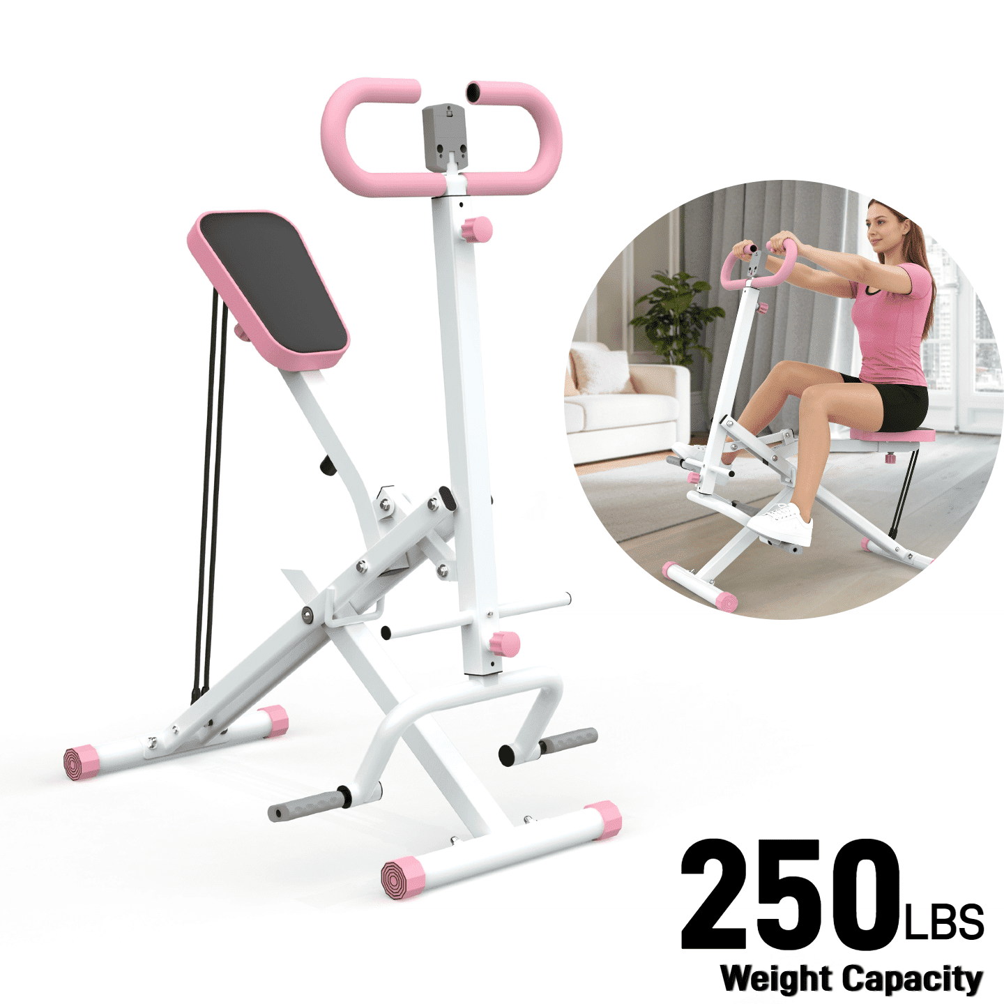 Marcy, Squat Rider Machine Bench, Model XJ-6334, Black - Walmart.com