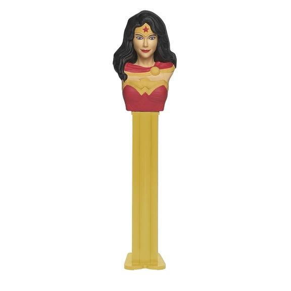 PEZ Wonder Woman Candy Dispenser – Wonder Woman Pez Dispenser with Candy Refills | Wonder Woman Party Favors, Grab Bags