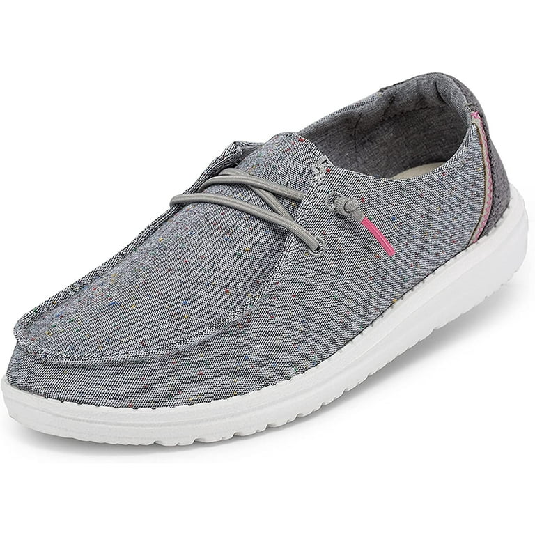 Dark Grey Hey Dude Wendy Gray Hey Dude Wendy Ladies UltraLIGHT